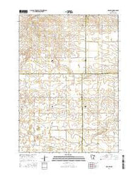Moland Minnesota Current topographic map, 1:24000 scale, 7.5 X 7.5 Minute, Year 2016