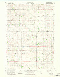 Moland Minnesota Historical topographic map, 1:24000 scale, 7.5 X 7.5 Minute, Year 1962