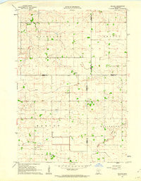 Moland Minnesota Historical topographic map, 1:24000 scale, 7.5 X 7.5 Minute, Year 1962