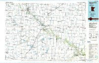 Montevideo Minnesota Historical topographic map, 1:100000 scale, 30 X 60 Minute, Year 1986