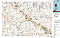 Montevideo Minnesota Historical topographic map, 1:100000 scale, 30 X 60 Minute, Year 1986