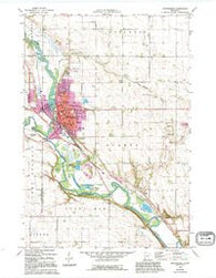 Montevideo Minnesota Historical topographic map, 1:24000 scale, 7.5 X 7.5 Minute, Year 1965
