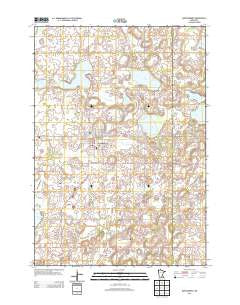 Montgomery Minnesota Historical topographic map, 1:24000 scale, 7.5 X 7.5 Minute, Year 2013