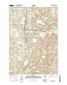 Montgomery Minnesota Current topographic map, 1:24000 scale, 7.5 X 7.5 Minute, Year 2016