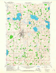Montgomery Minnesota Historical topographic map, 1:24000 scale, 7.5 X 7.5 Minute, Year 1966