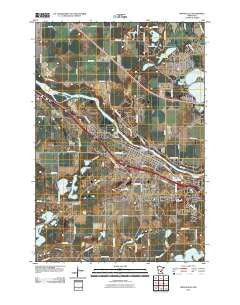 Monticello Minnesota Historical topographic map, 1:24000 scale, 7.5 X 7.5 Minute, Year 2010