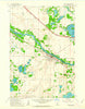 Monticello Minnesota Historical topographic map, 1:24000 scale, 7.5 X 7.5 Minute, Year 1961