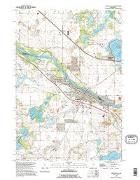 Monticello Minnesota Historical topographic map, 1:24000 scale, 7.5 X 7.5 Minute, Year 1991