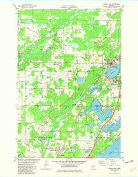 Moose Lake Minnesota Historical topographic map, 1:24000 scale, 7.5 X 7.5 Minute, Year 1981