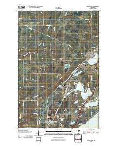 Moose Lake Minnesota Historical topographic map, 1:24000 scale, 7.5 X 7.5 Minute, Year 2010