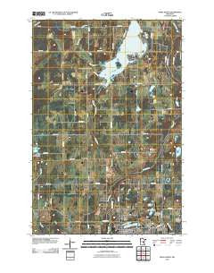Mora North Minnesota Historical topographic map, 1:24000 scale, 7.5 X 7.5 Minute, Year 2010