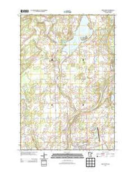 Mora North Minnesota Historical topographic map, 1:24000 scale, 7.5 X 7.5 Minute, Year 2013