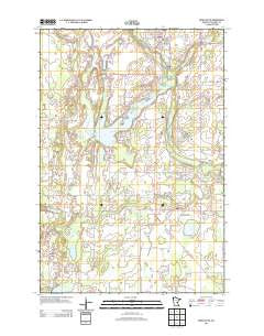 Mora South Minnesota Historical topographic map, 1:24000 scale, 7.5 X 7.5 Minute, Year 2013
