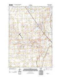 Morris Minnesota Historical topographic map, 1:24000 scale, 7.5 X 7.5 Minute, Year 2013