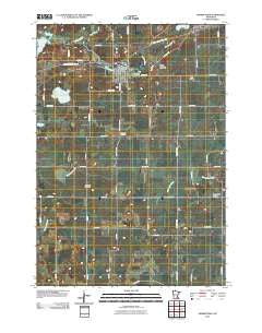 Morristown Minnesota Historical topographic map, 1:24000 scale, 7.5 X 7.5 Minute, Year 2010