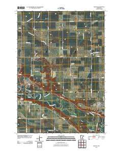 Morton Minnesota Historical topographic map, 1:24000 scale, 7.5 X 7.5 Minute, Year 2010