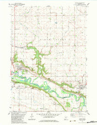 Morton Minnesota Historical topographic map, 1:24000 scale, 7.5 X 7.5 Minute, Year 1983
