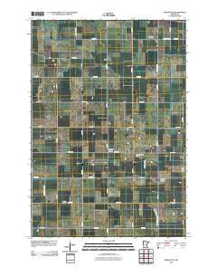 Morton NE Minnesota Historical topographic map, 1:24000 scale, 7.5 X 7.5 Minute, Year 2010