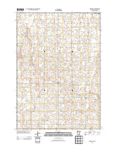 Morton NE Minnesota Historical topographic map, 1:24000 scale, 7.5 X 7.5 Minute, Year 2013