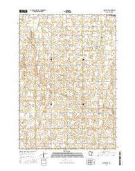 Morton NE Minnesota Current topographic map, 1:24000 scale, 7.5 X 7.5 Minute, Year 2016