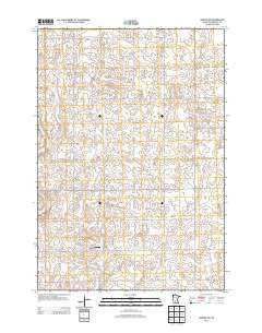 Morton NW Minnesota Historical topographic map, 1:24000 scale, 7.5 X 7.5 Minute, Year 2013