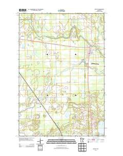 Motley Minnesota Historical topographic map, 1:24000 scale, 7.5 X 7.5 Minute, Year 2013