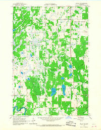 Motley NW Minnesota Historical topographic map, 1:24000 scale, 7.5 X 7.5 Minute, Year 1966