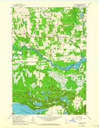 Motley SE Minnesota Historical topographic map, 1:24000 scale, 7.5 X 7.5 Minute, Year 1963