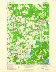 Motley Minnesota Historical topographic map, 1:24000 scale, 7.5 X 7.5 Minute, Year 1963