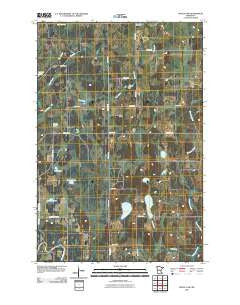 Motley NW Minnesota Historical topographic map, 1:24000 scale, 7.5 X 7.5 Minute, Year 2010