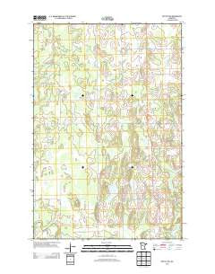 Motley NW Minnesota Historical topographic map, 1:24000 scale, 7.5 X 7.5 Minute, Year 2013