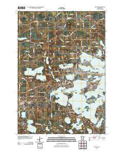 Mound Minnesota Historical topographic map, 1:24000 scale, 7.5 X 7.5 Minute, Year 2010