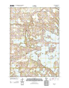 Mound Minnesota Historical topographic map, 1:24000 scale, 7.5 X 7.5 Minute, Year 2013
