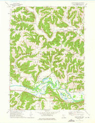 Mound Prairie Minnesota Historical topographic map, 1:24000 scale, 7.5 X 7.5 Minute, Year 1973