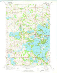 Mound Minnesota Historical topographic map, 1:24000 scale, 7.5 X 7.5 Minute, Year 1958