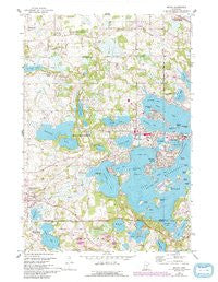 Mound Minnesota Historical topographic map, 1:24000 scale, 7.5 X 7.5 Minute, Year 1958