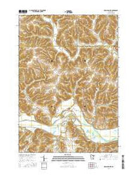 Mound Prairie Minnesota Current topographic map, 1:24000 scale, 7.5 X 7.5 Minute, Year 2016