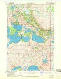 Mount Tom Minnesota Historical topographic map, 1:24000 scale, 7.5 X 7.5 Minute, Year 1967