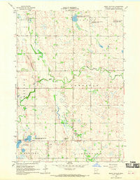 Mount Wickham Minnesota Historical topographic map, 1:24000 scale, 7.5 X 7.5 Minute, Year 1967