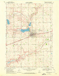 Mountain Lake Minnesota Historical topographic map, 1:24000 scale, 7.5 X 7.5 Minute, Year 1970