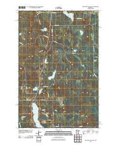 Mountain Ash Lake Minnesota Historical topographic map, 1:24000 scale, 7.5 X 7.5 Minute, Year 2010