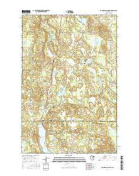 Mountain Ash Lake Minnesota Current topographic map, 1:24000 scale, 7.5 X 7.5 Minute, Year 2016