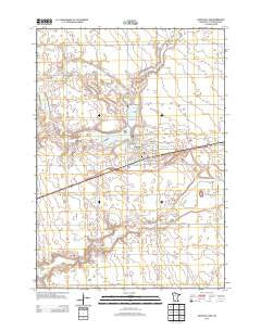 Mountain Lake Minnesota Historical topographic map, 1:24000 scale, 7.5 X 7.5 Minute, Year 2013
