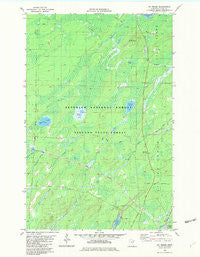 Mt Weber Minnesota Historical topographic map, 1:24000 scale, 7.5 X 7.5 Minute, Year 1982