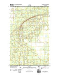 Mulligan Lake NW Minnesota Historical topographic map, 1:24000 scale, 7.5 X 7.5 Minute, Year 2013