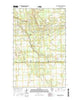 Mulligan Lake SW Minnesota Current topographic map, 1:24000 scale, 7.5 X 7.5 Minute, Year 2016