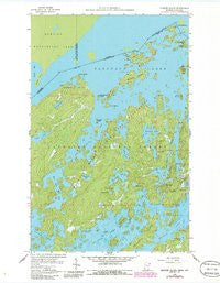 Munker Island Minnesota Historical topographic map, 1:24000 scale, 7.5 X 7.5 Minute, Year 1959