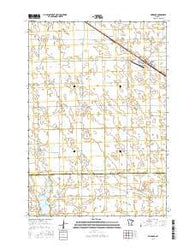 Murdock Minnesota Current topographic map, 1:24000 scale, 7.5 X 7.5 Minute, Year 2016