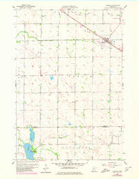 Murdock Minnesota Historical topographic map, 1:24000 scale, 7.5 X 7.5 Minute, Year 1958