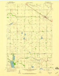 Murdock Minnesota Historical topographic map, 1:24000 scale, 7.5 X 7.5 Minute, Year 1958